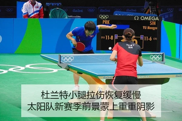 杜兰特小腿拉伤恢复缓慢 太阳队新赛季前景蒙上重重阴影